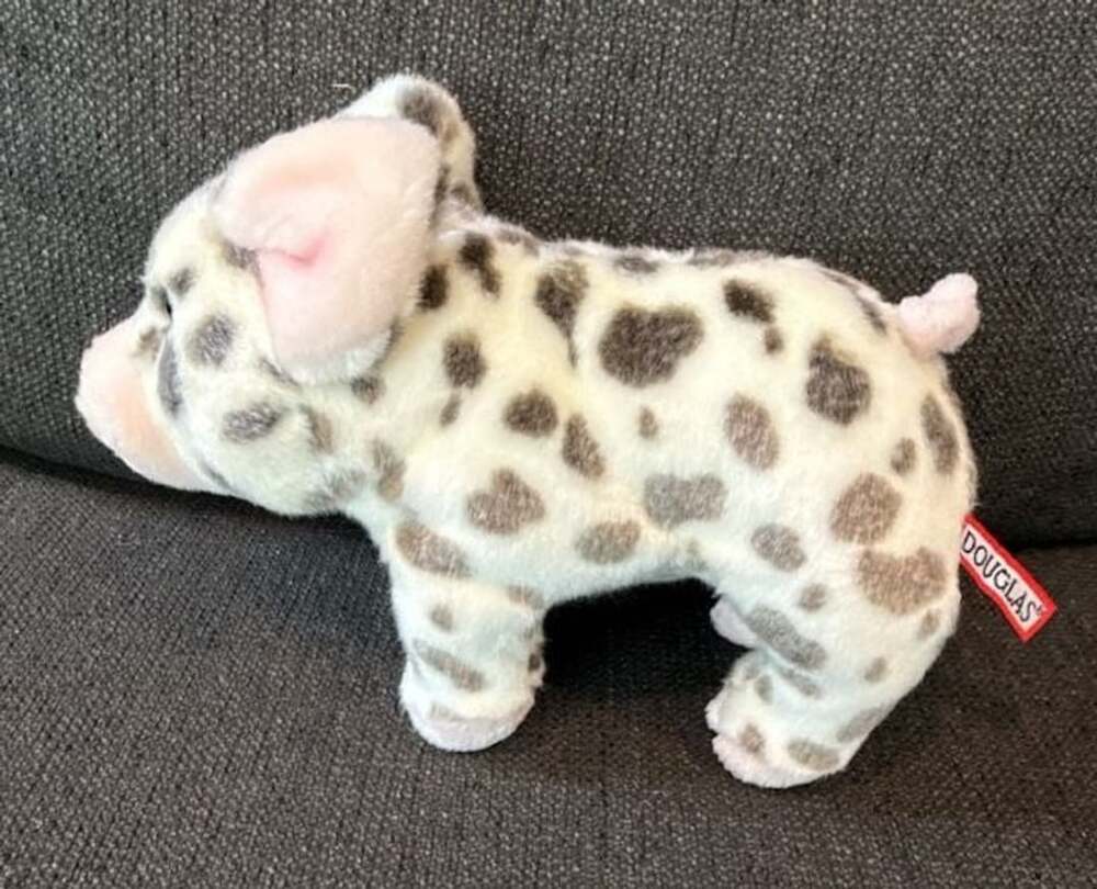 Douglas Pauline Spotted Pig Plush Stuffed Animal Farm Toy